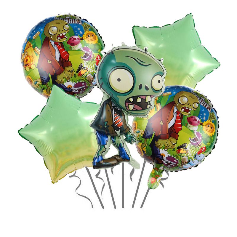 Zombie Party Games - Новый набор фольгированных шаров «Растения против