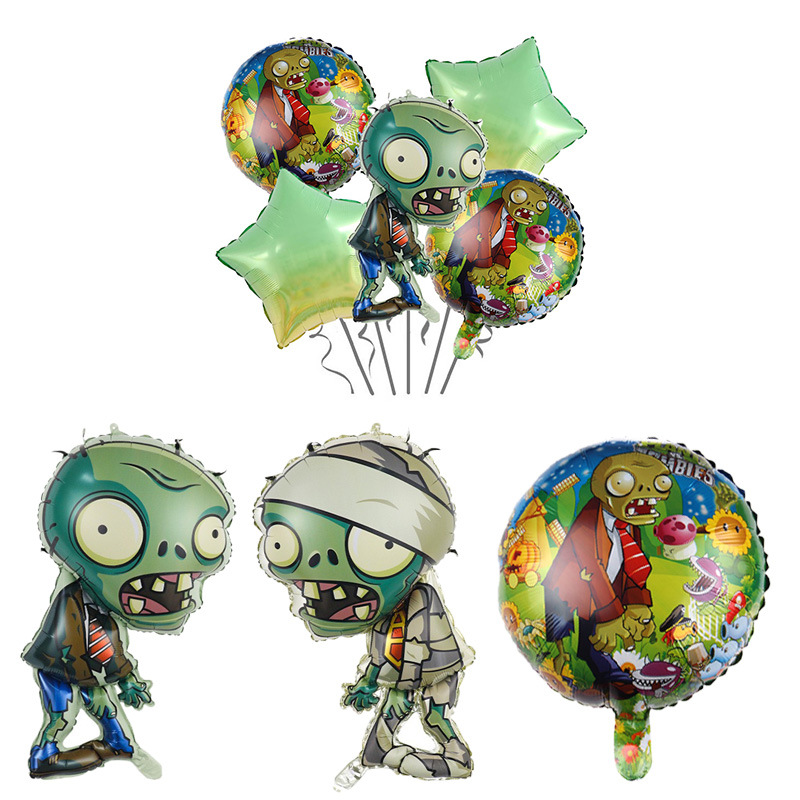 Новый набор фольгированных шар – обзор и цена Zombie Party Games