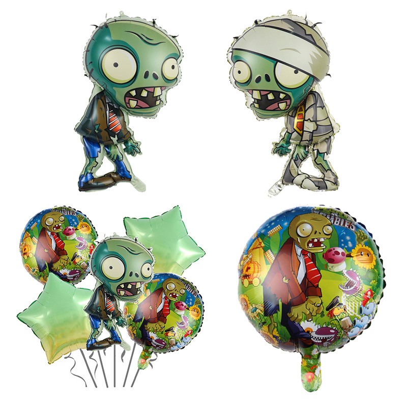 Новый набор фольгированных шар – обзор и цена Zombie Party Games