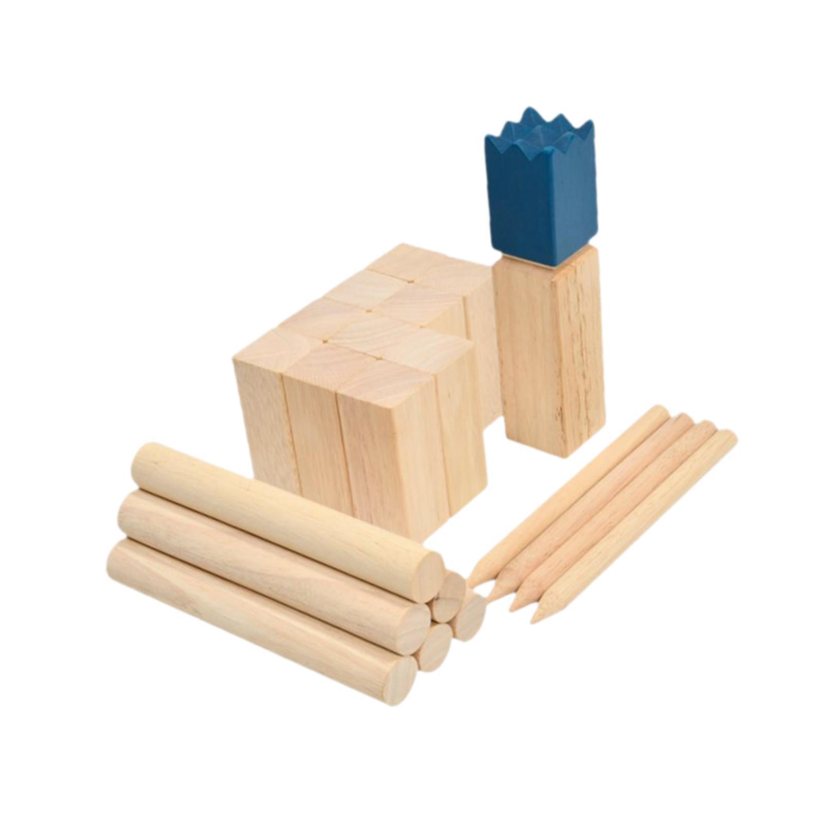 Премиальный деревянный набор д – обзор и цена Kubb Game Yard