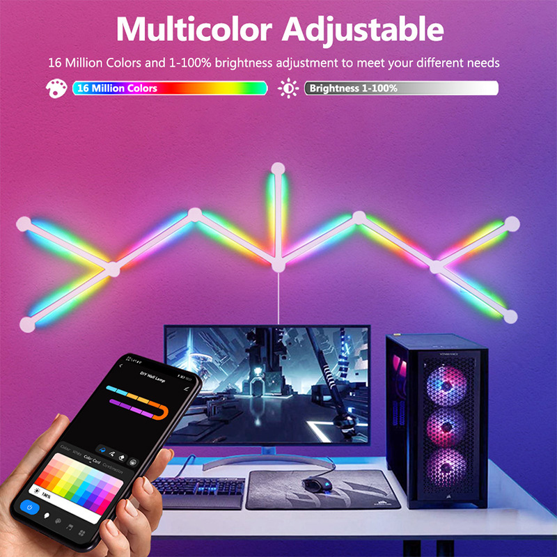 Умный настенный светильник RGB – обзор и цена Party Games Music