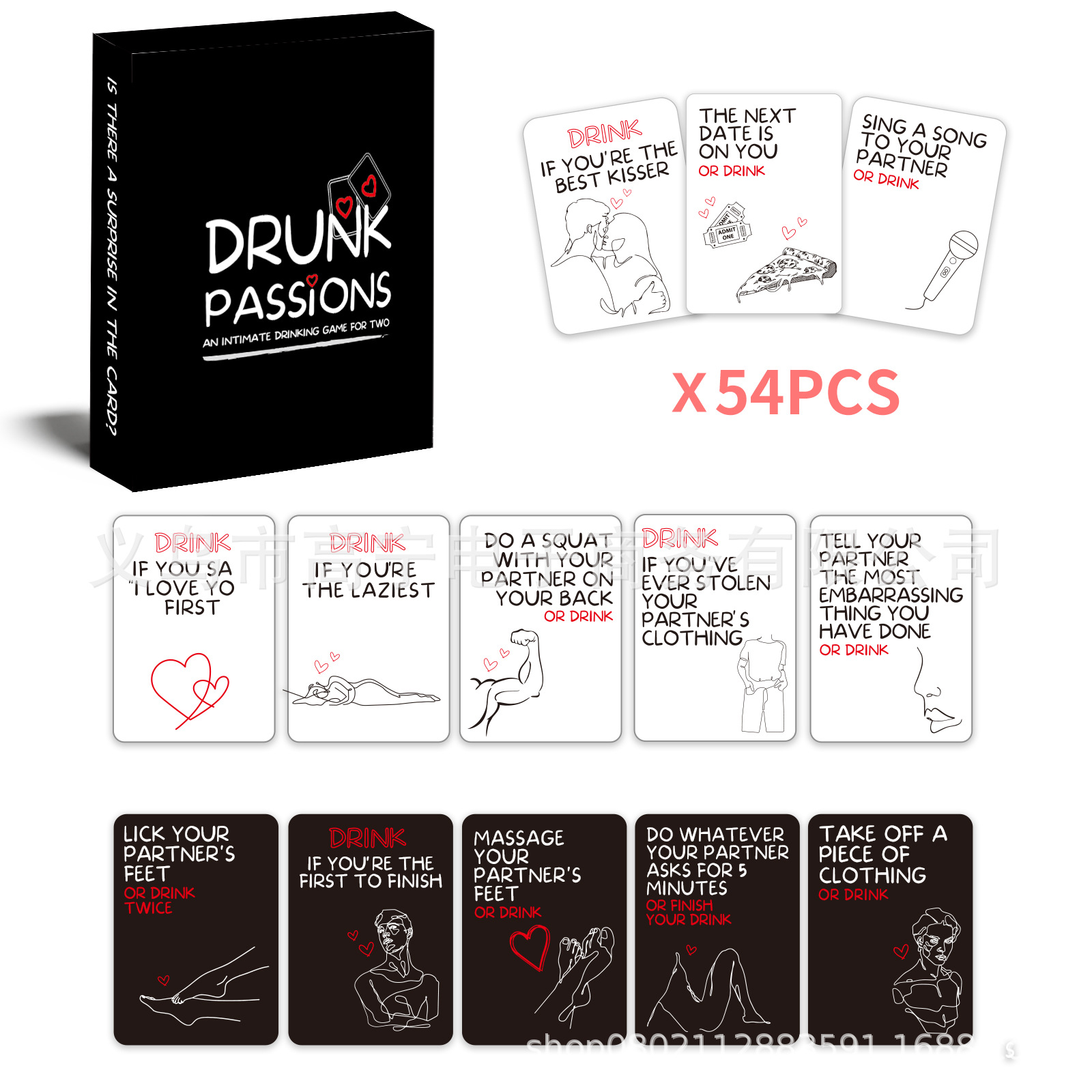 Пьяные страсти, любители пар,  – обзор и цена Party Games Couple