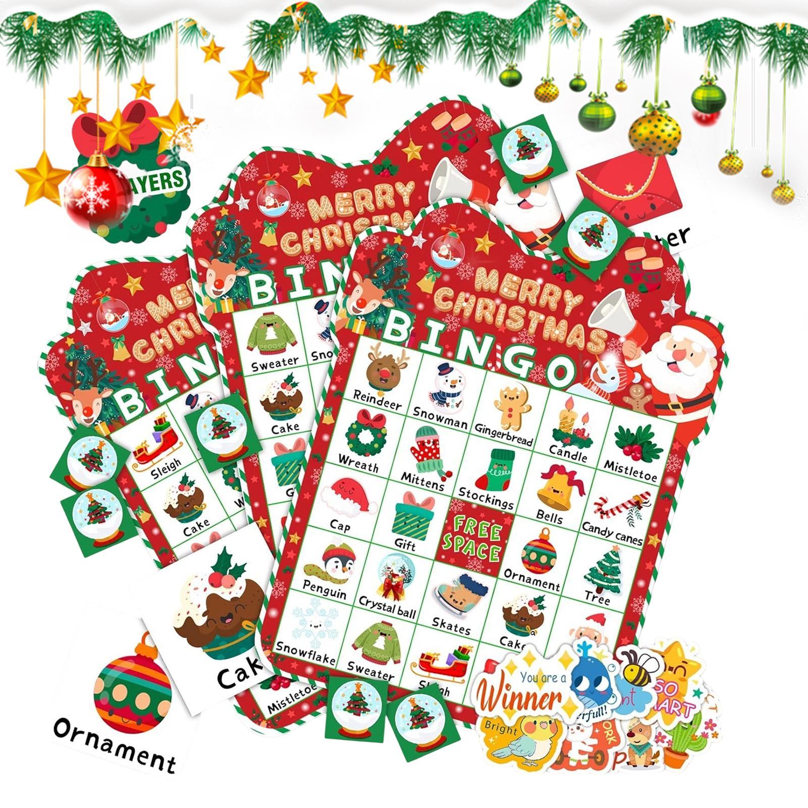 Рождественская игра в бинго, н – обзор и цена Party Games Bingo