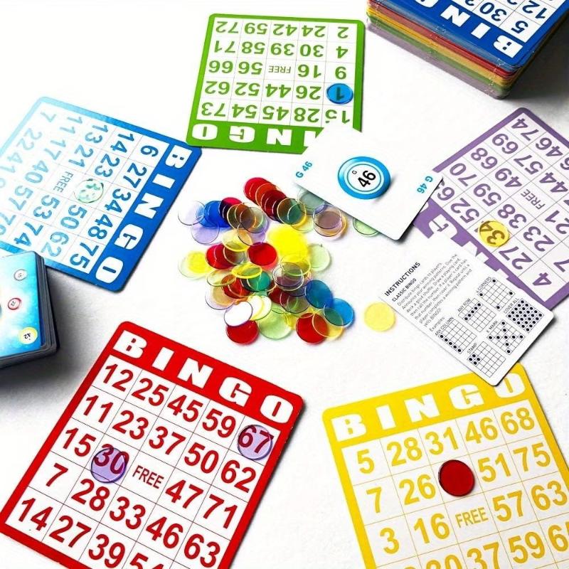 50/100 шт. не повторяющиеся ка – обзор и цена Party Games Bingo